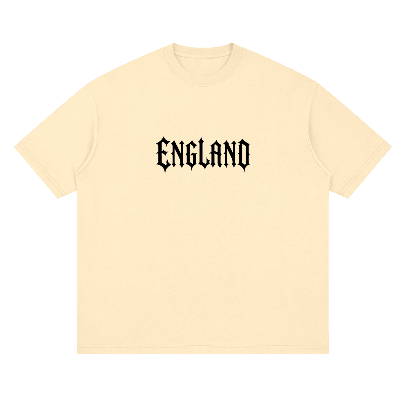 SHOPHOODIE ENGLAND Streetwear Loose Drop Shoulder T-Shirt