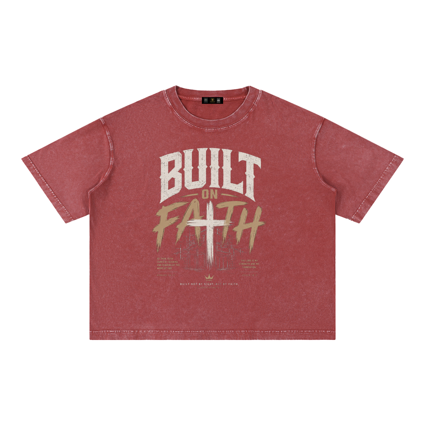 Shophoodies,Shophoodie,clothing,t shirt,built on faith,Christian t shirt