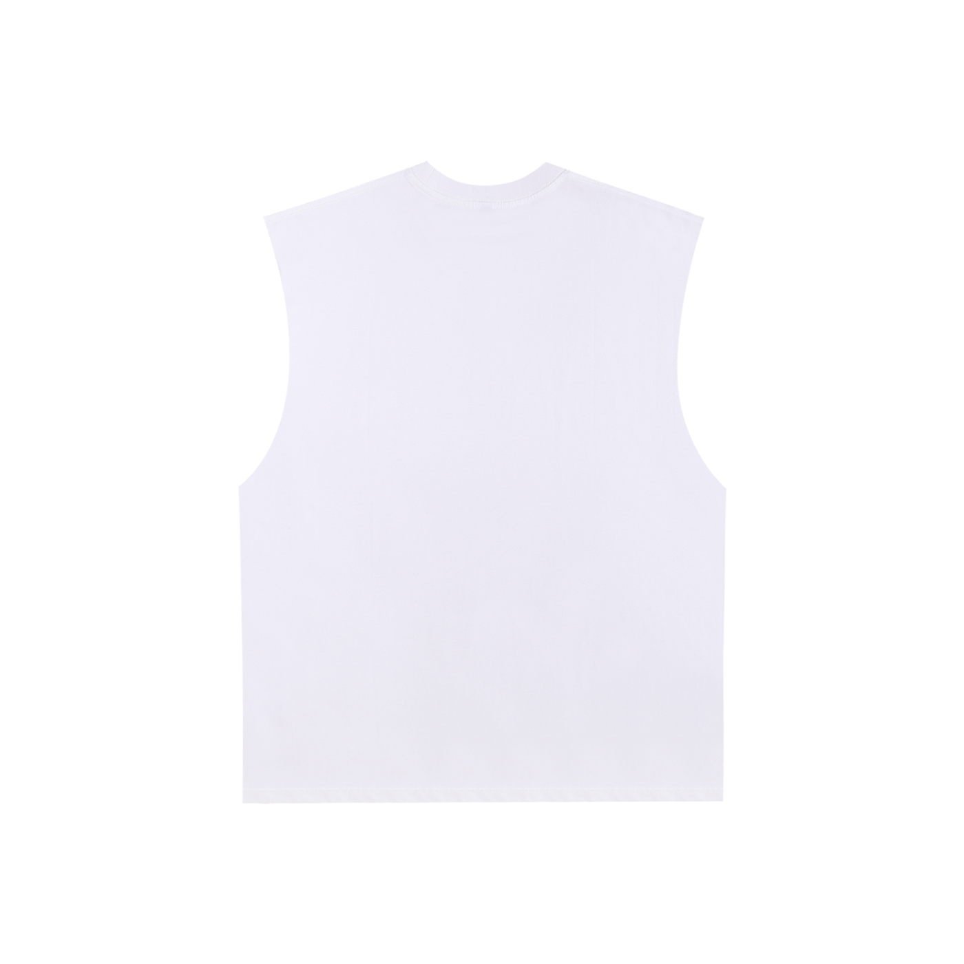 SHOPHOODIE Raw Edge Cotton Tank Top
