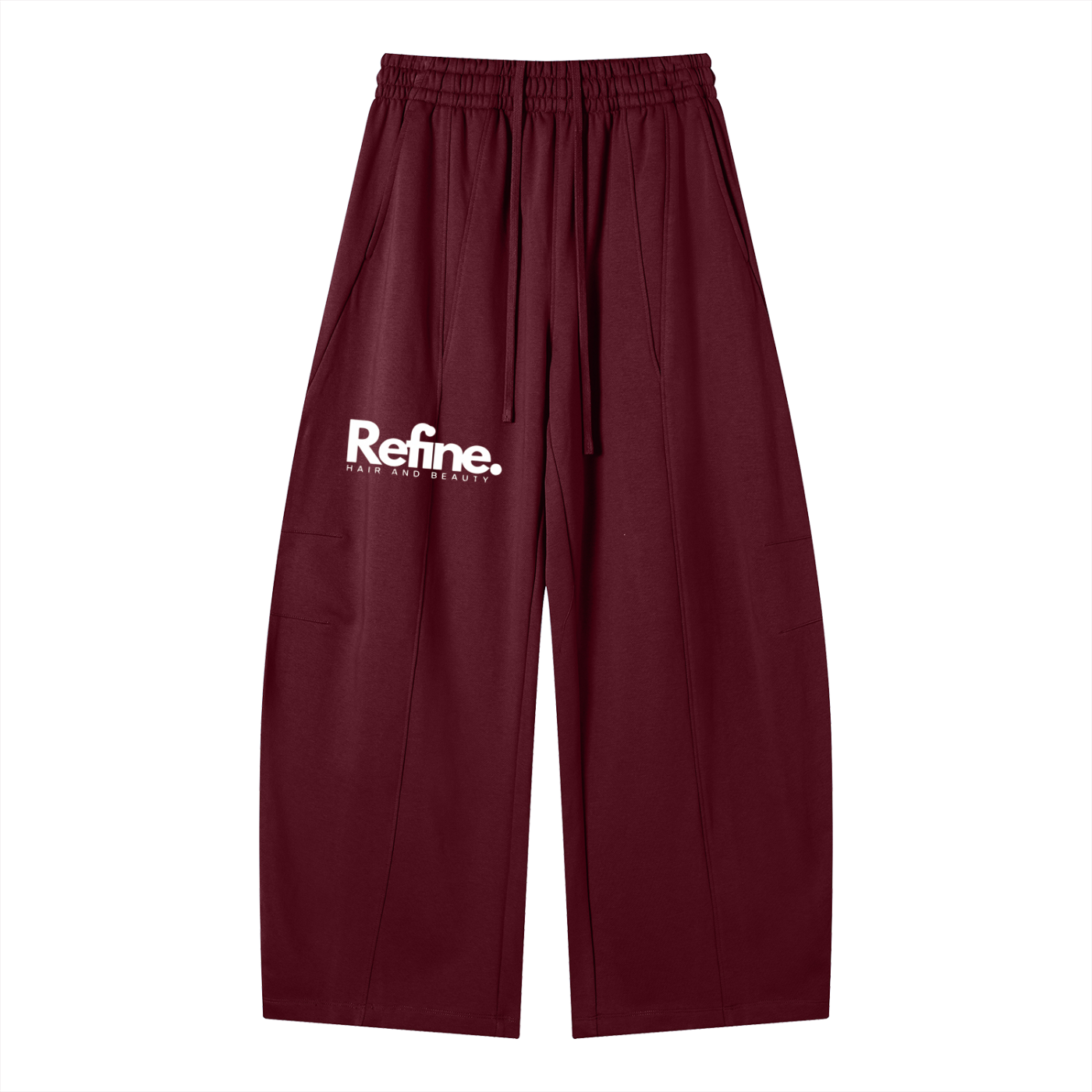 Heavyweight Wide Leg Panel Sweatpants