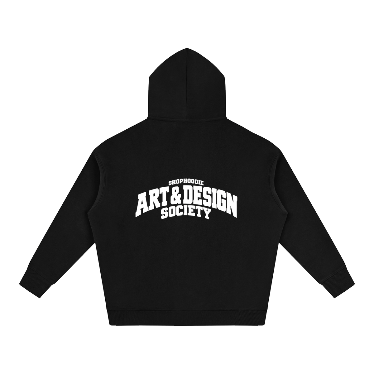 SHOPHOODIE® CAMPUS ART & DESIGN SOCIETY Oversized Fleece Hoodie — 350 GSM — view 2