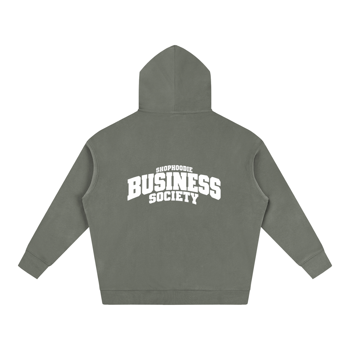 SHOPHOODIE® CAMPUS BUSINESS SOCIETY Oversized Fleece Hoodie — 350 GSM — view 40