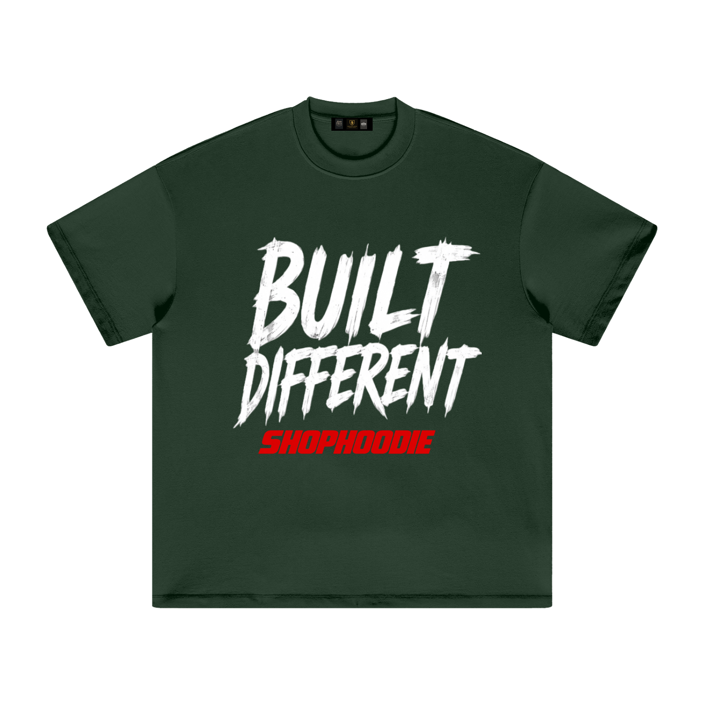 SHOPHOODIE BUILT DIFFERENT T-SHIRT-HEAVYWEIGHT