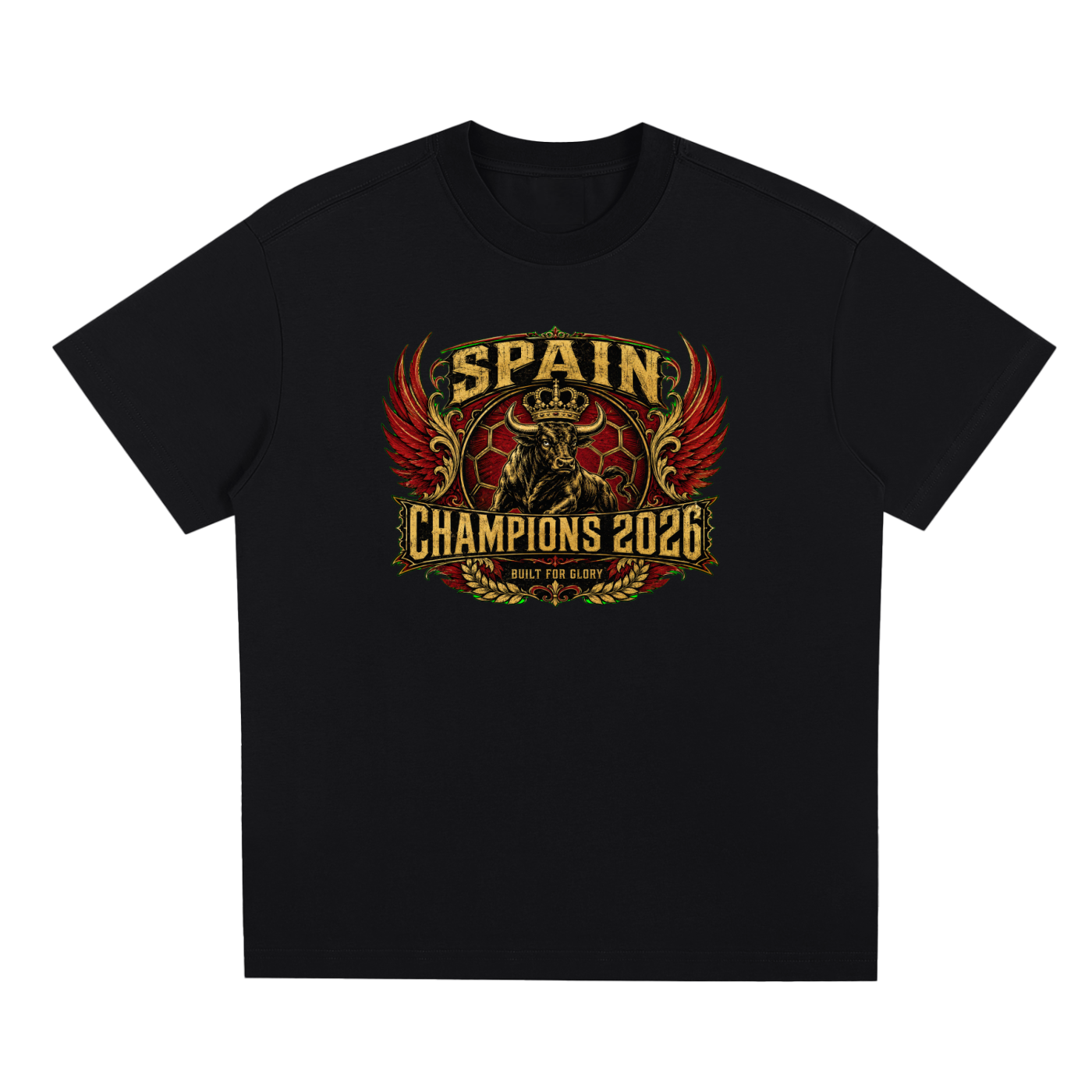 CLOTHING,TSHIRT,SPAIN,CHAMPIONS