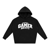 SHOPHOODIE® CAMPUS GAMER SOCIETY Oversized Fleece Hoodie — 350 GSM