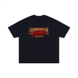 SHOPHOODIE® UK HEATWAVE Unisex Oversized Cotton T-Shirt — 250 GSM