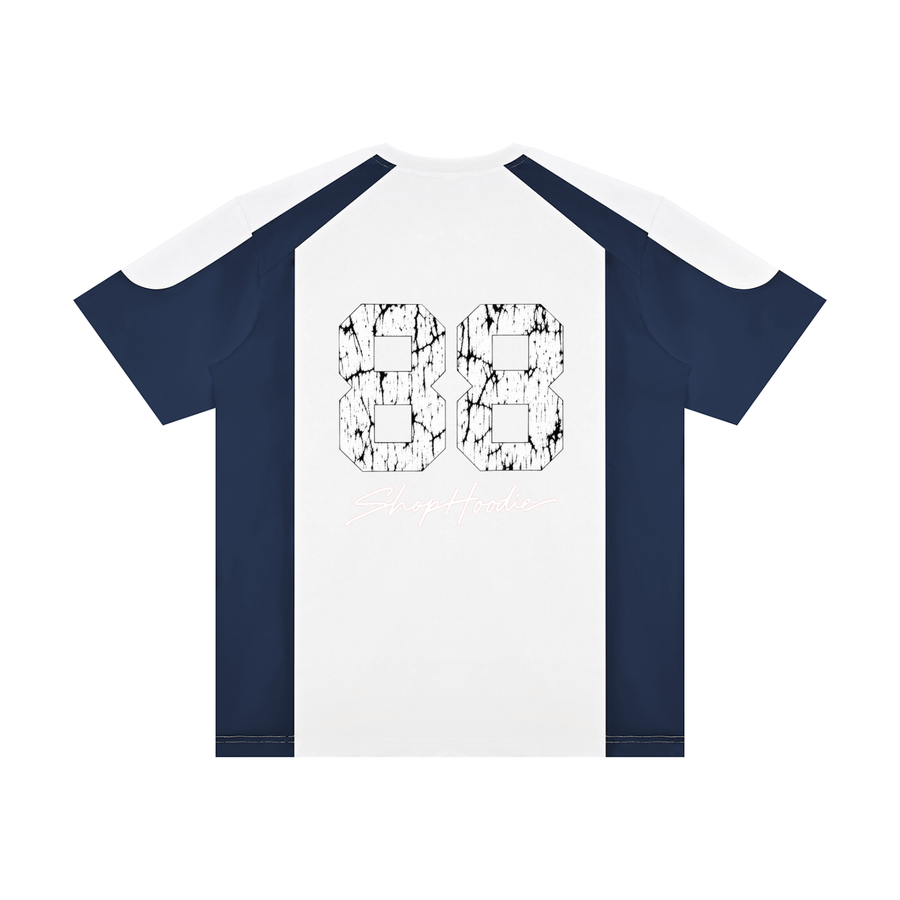 SHOPHOODIE® Drop 01 Legacy 88 Raglan Color Block T-Shirt — 230 GSM