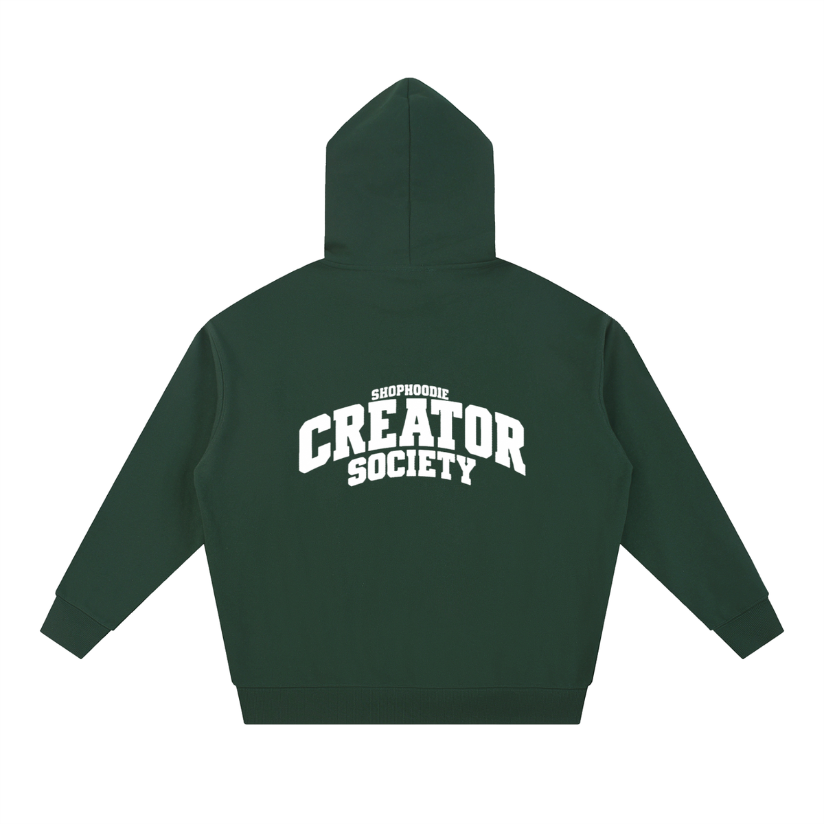 SHOPHOODIE® CAMPUS CREATOR SOCIETY Heavyweight Hoodie — 430 GSM — view 20