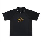 SHOPHOODIE Striped V-Neck Soccer Jersey