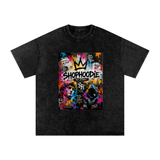 SHOPHOODIE ORIGINAL Snow Washed Oversized Cotton T-Shirt