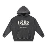 SHOPHOODIE® LONDON Faith Unisex Snow-Wash Fleece Oversized Hoodie — 355 GSM