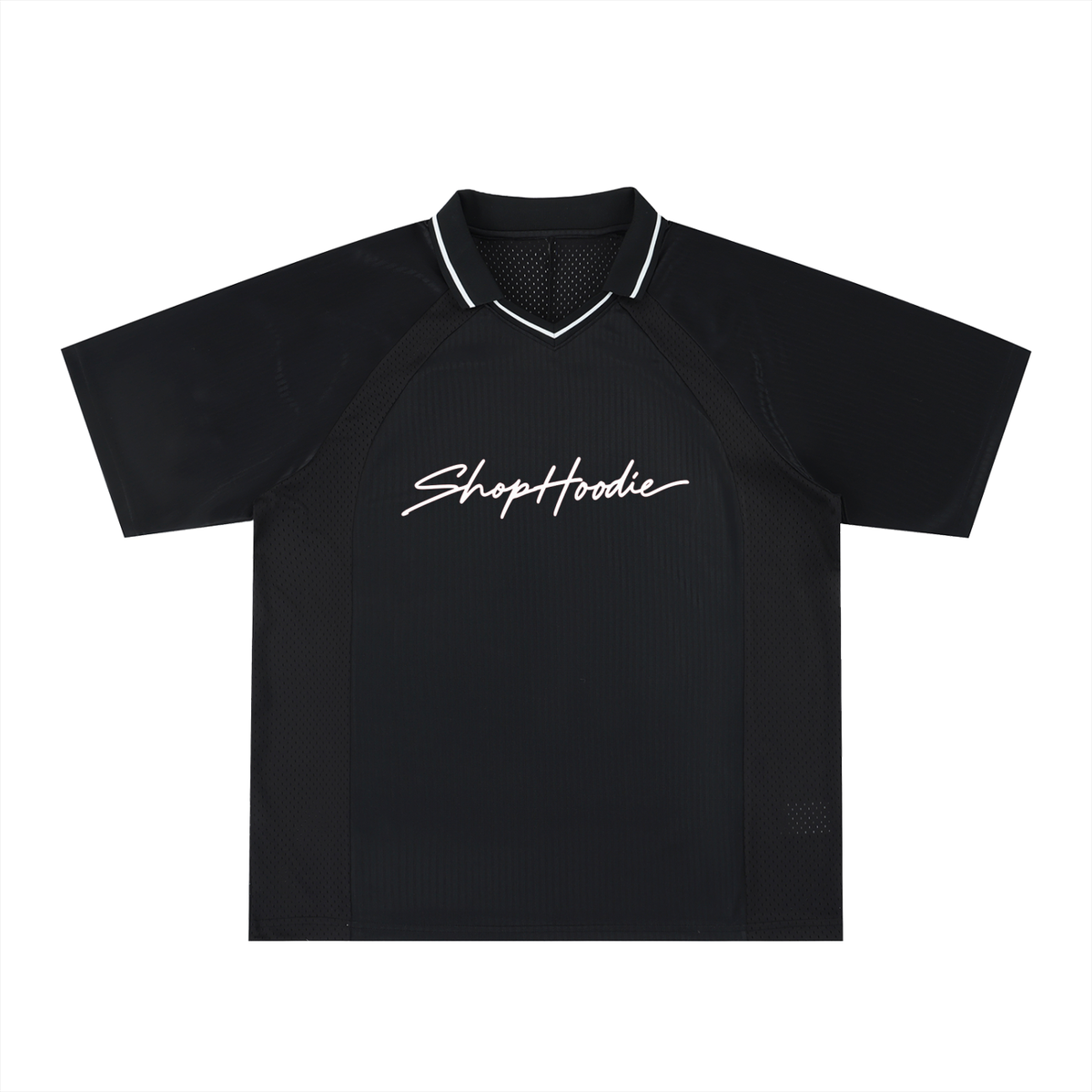 SHOPHOODIE® 88 Striped Oversized V-Neck Soccer Jersey
