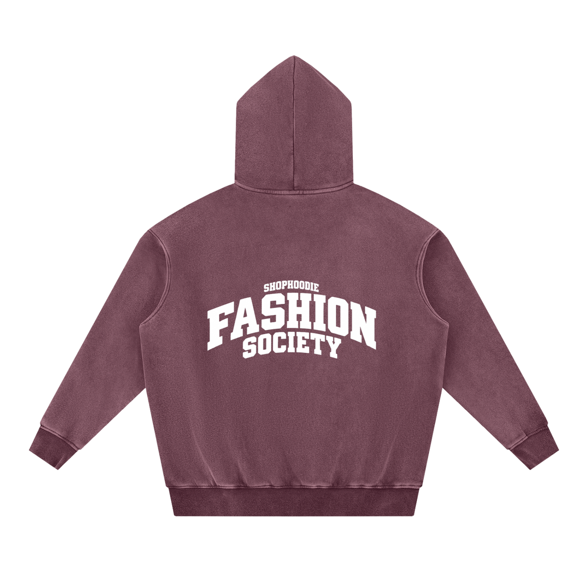 SHOPHOODIE® CAMPUS FASHION SOCIETY Fleece Oversized Hoodie — 355 GSM — view 16
