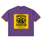 SHOPHOODIE BRITISH FIGHTER Unisex Color Block Drop Shoulder T-Shirt