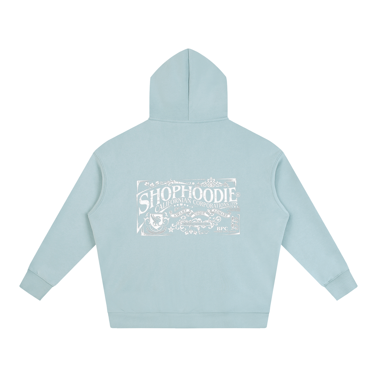 SHOPHOODIE® CALIFORNIA VARNAGE Oversized Fleeced Hoodie — 350 GSM