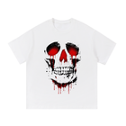 SHOPHOODIE RED SKULL Essential Cotton T-Shirt