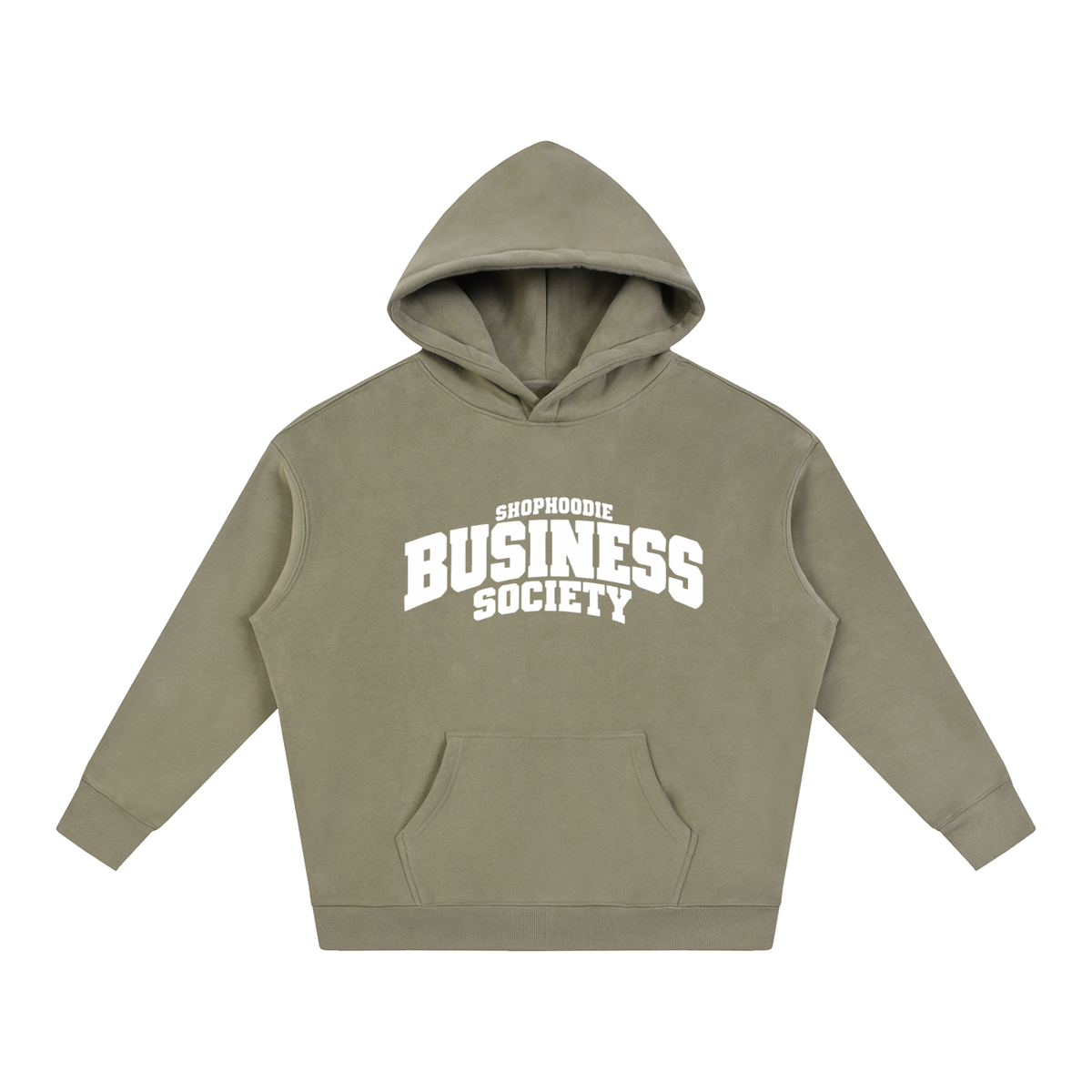SHOPHOODIE® CAMPUS BUSINESS SOCIETY Oversized Fleece Hoodie — 350 GSM — view 17