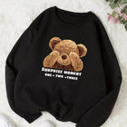 European And American Top Long Sleeve Printed Sweater