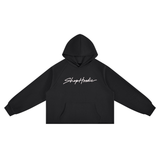 SHOPHOODIE  AVANT Vintage Wash Raw Edge Boxy Hoodie