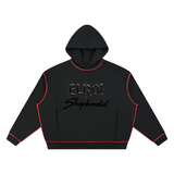 SHOPHOODIE® ELROI Heavyweight Boxy Topstitch Hoodie — 420 GSM