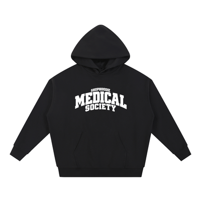 SHOPHOODIE® CAMPUS MEDICAL SOCIETY Heavyweight Hoodie — 430 GSM — view 1