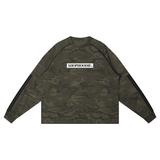 SHOPHOODIE BOX LOGO Camo T-Shirt -100% COTTON