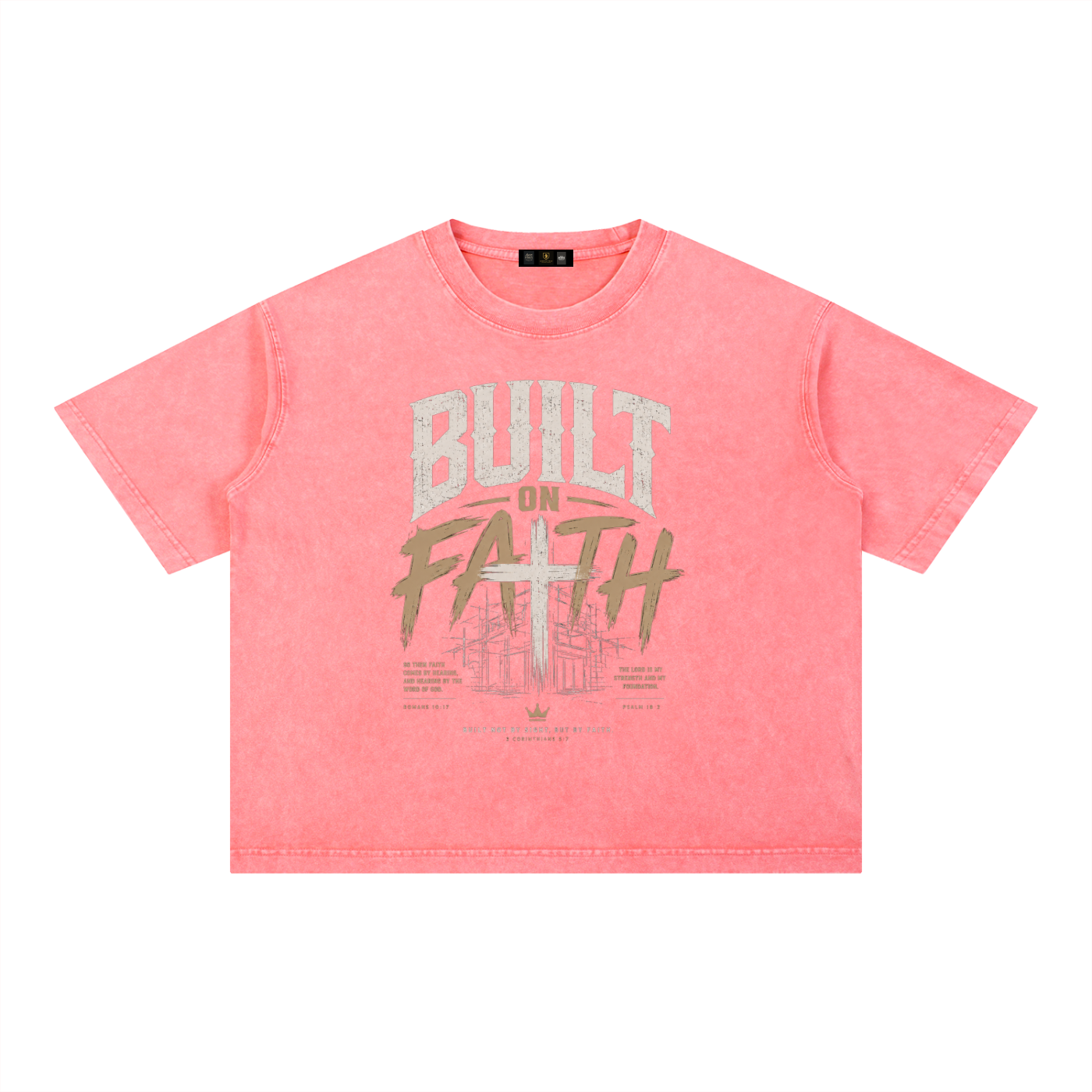 Shophoodies,Shophoodie,clothing,t shirt,built on faith,Christian t shirt