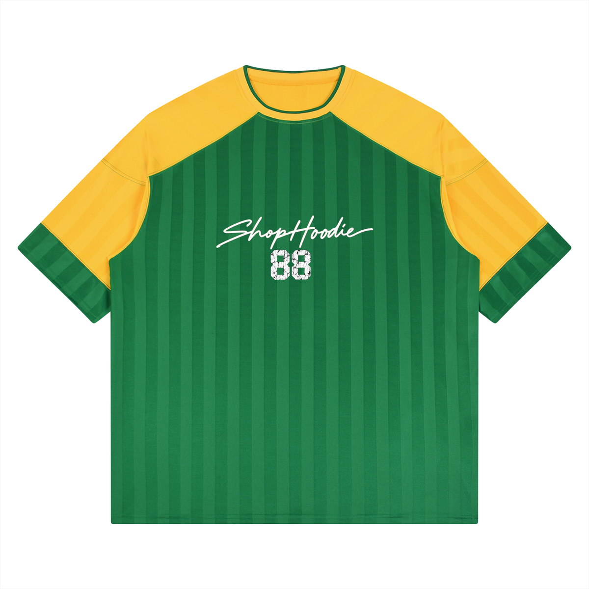 SHOPHOODIE® 88 Unisex Striped Raglan Jersey — 150 GSM — view 7