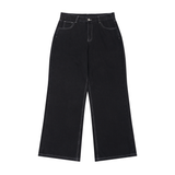 SHOPHOODIE® BLANK Men's Heavyweight Straight-Leg Raw Denim Jeans — 428 GSM