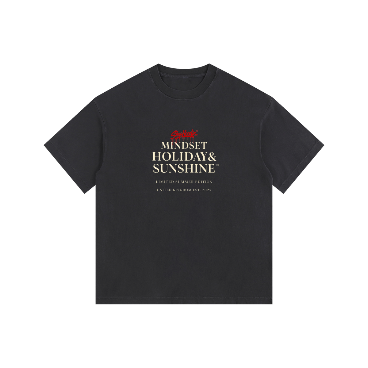 SHOPHOODIE® Mindset Holiday & Sunshine Oversized Tee complete set