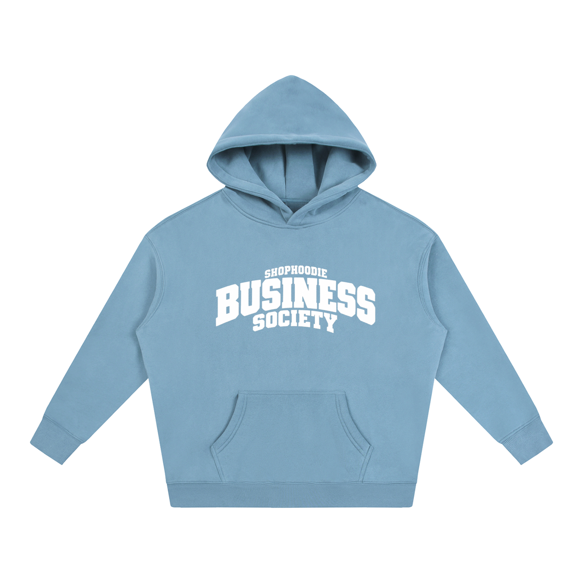 SHOPHOODIE® CAMPUS BUSINESS SOCIETY Oversized Fleece Hoodie — 350 GSM — view 13