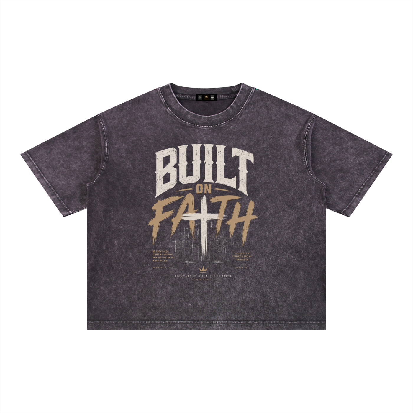 Shophoodies,Shophoodie,clothing,t shirt,built on faith,Christian t shirt