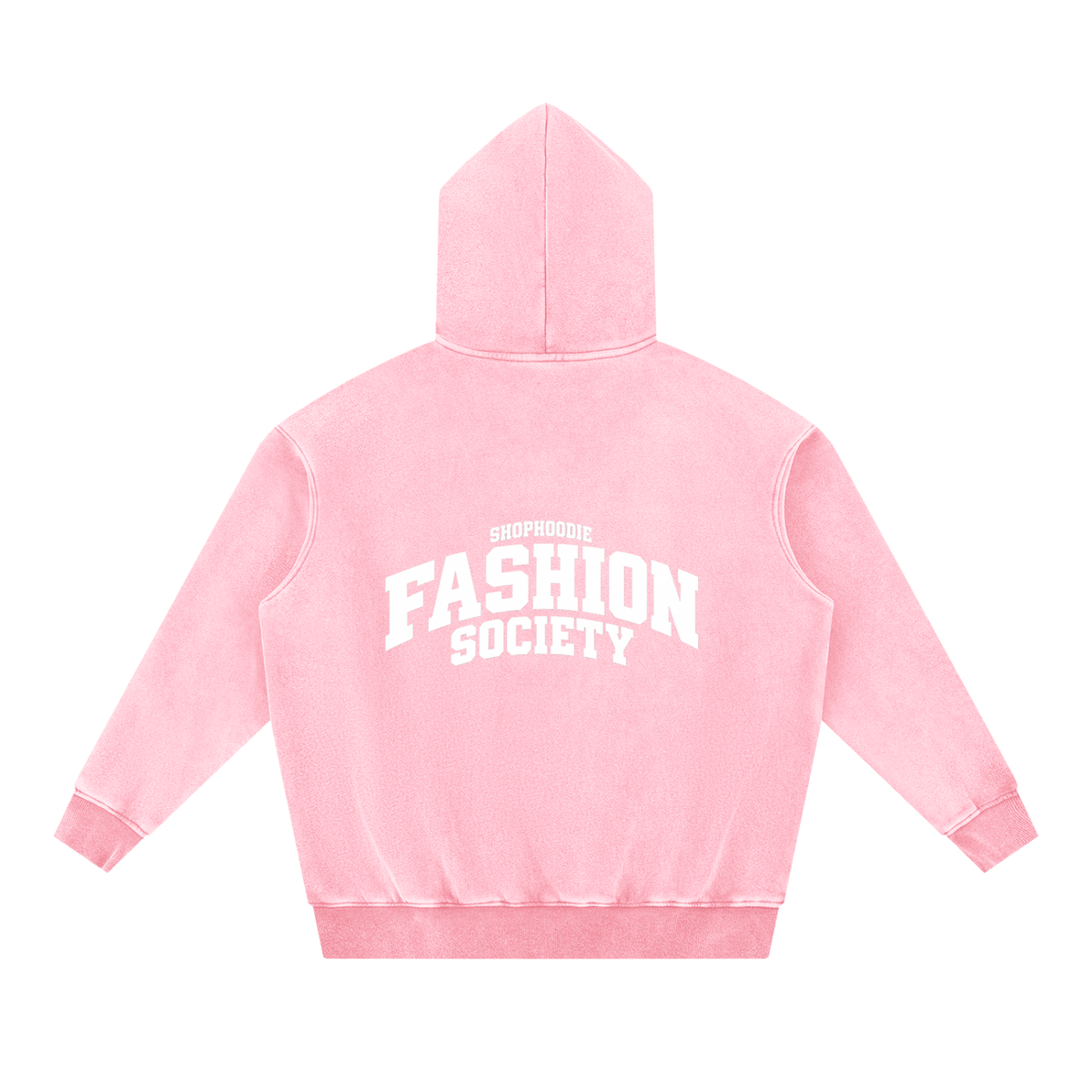 SHOPHOODIE® CAMPUS FASHION SOCIETY Fleece Oversized Hoodie — 355 GSM — view 18