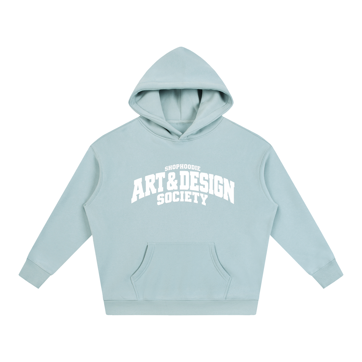 SHOPHOODIE® CAMPUS ART & DESIGN SOCIETY Oversized Fleece Hoodie — 350 GSM — view 31