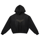 SHOPHOODIE® EAGLE WINGS Sunfade Boxy Hoodie — 420 GSM