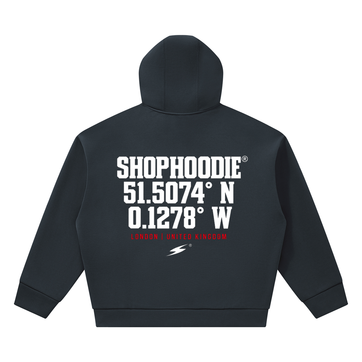 SHOPHOODIE® LONDON COORDINATE Heavyweight Fleece Boxy Hoodie — 500 GSM — product image 10