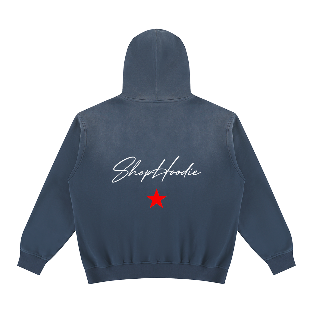 SHOPHOODIE® SIGNATURE Vintage Wash Fleece Hoodie — 355 GSM — view 6