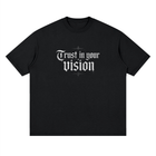 SHOPHOODIE Trust in your vision Streetwear Loose Drop Shoulder T-Shirt