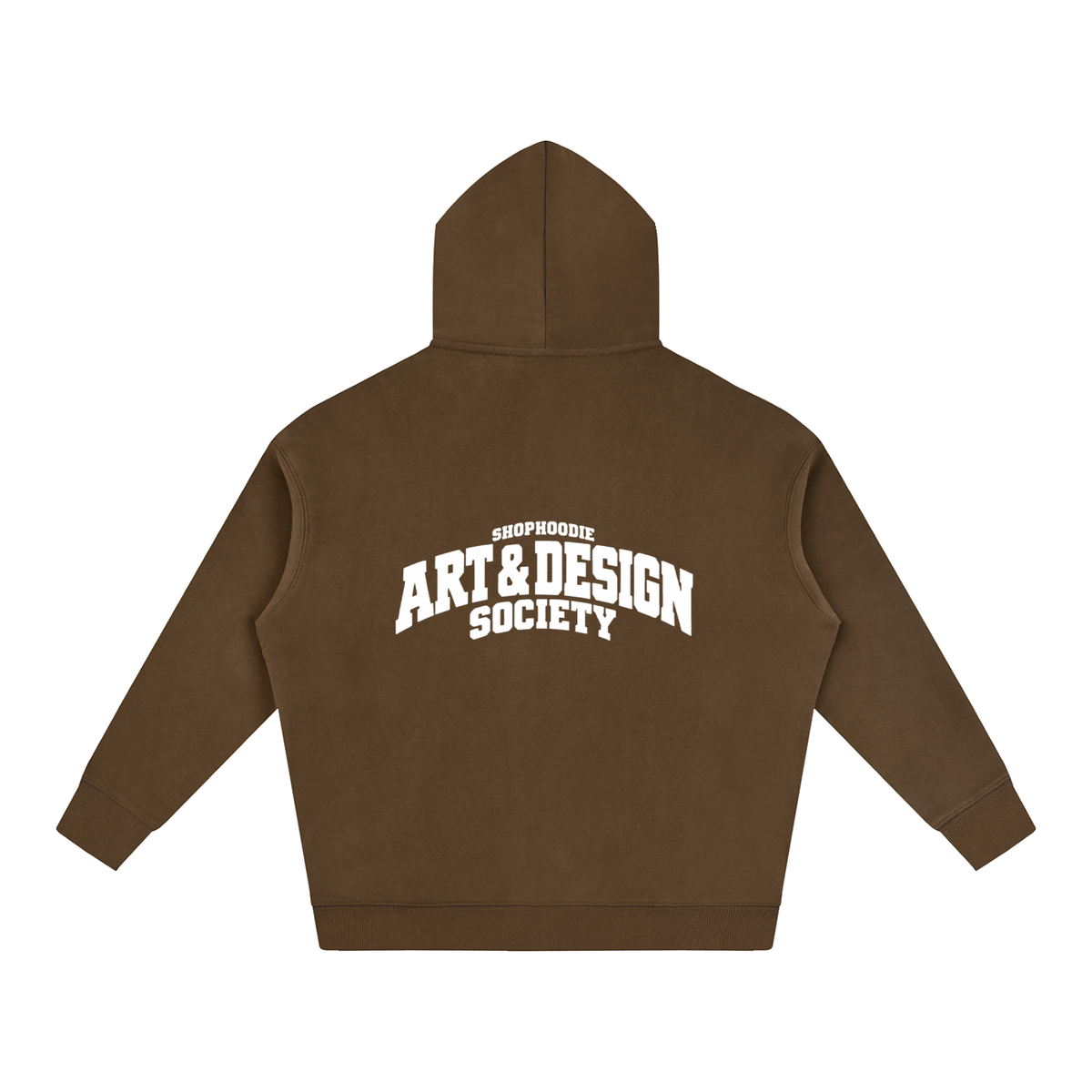 SHOPHOODIE® CAMPUS ART & DESIGN SOCIETY Oversized Fleece Hoodie — 350 GSM — view 26
