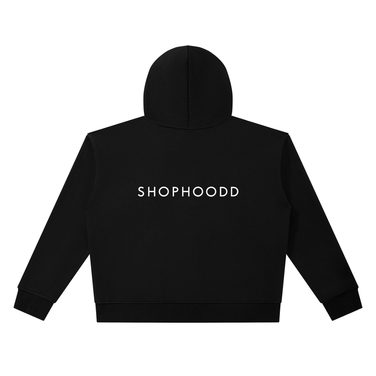 SHOPHOODIE® LONDON SHOPHOODD 420 GSM heavyweight boxy full-zip hoodie — product image 2