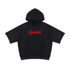 SHOPHOODIE Unisex Mineral Wash Short Sleeve Hoodie