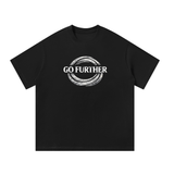 SHOPHOODIE® GO FURTHER ON A MISSION Unisex Oversized T-Shirt