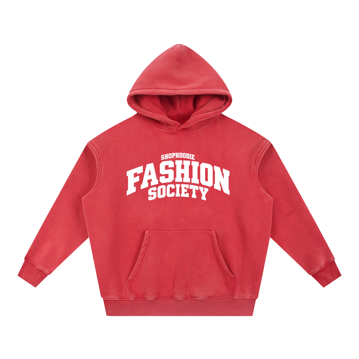 SHOPHOODIE® CAMPUS FASHION SOCIETY Fleece Oversized Hoodie — 355 GSM — view 11