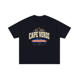 SHOPHOODIE® CAPE VERDE “VOZINHA 1” CABO VERDE Unisex Oversized T-Shirt — 250 GSM