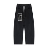 SHOPHOODIE NEW YORK NY AVANT LIMITED USA Mineral Wash Barrel Sweatpants