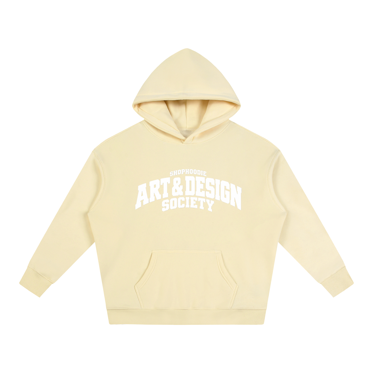 SHOPHOODIE® CAMPUS ART & DESIGN SOCIETY Oversized Fleece Hoodie — 350 GSM — view 39