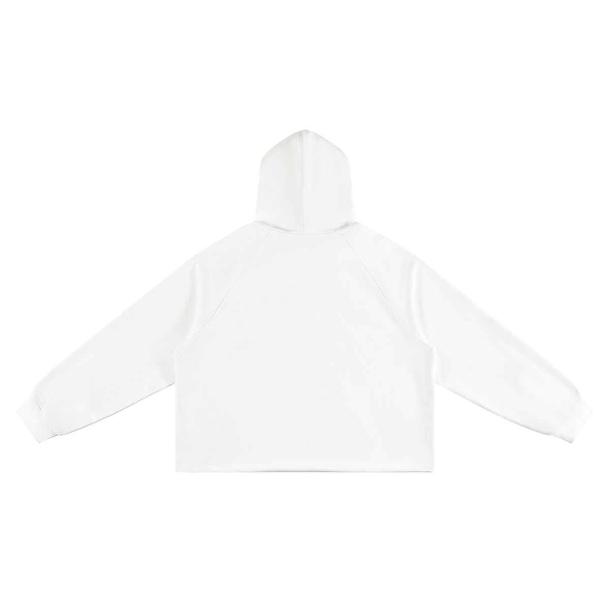 SHOPHOODIE® LONDON DROP 01 Vintage Wash Raw Edge Boxy Hoodie — 350 GSM — view 4