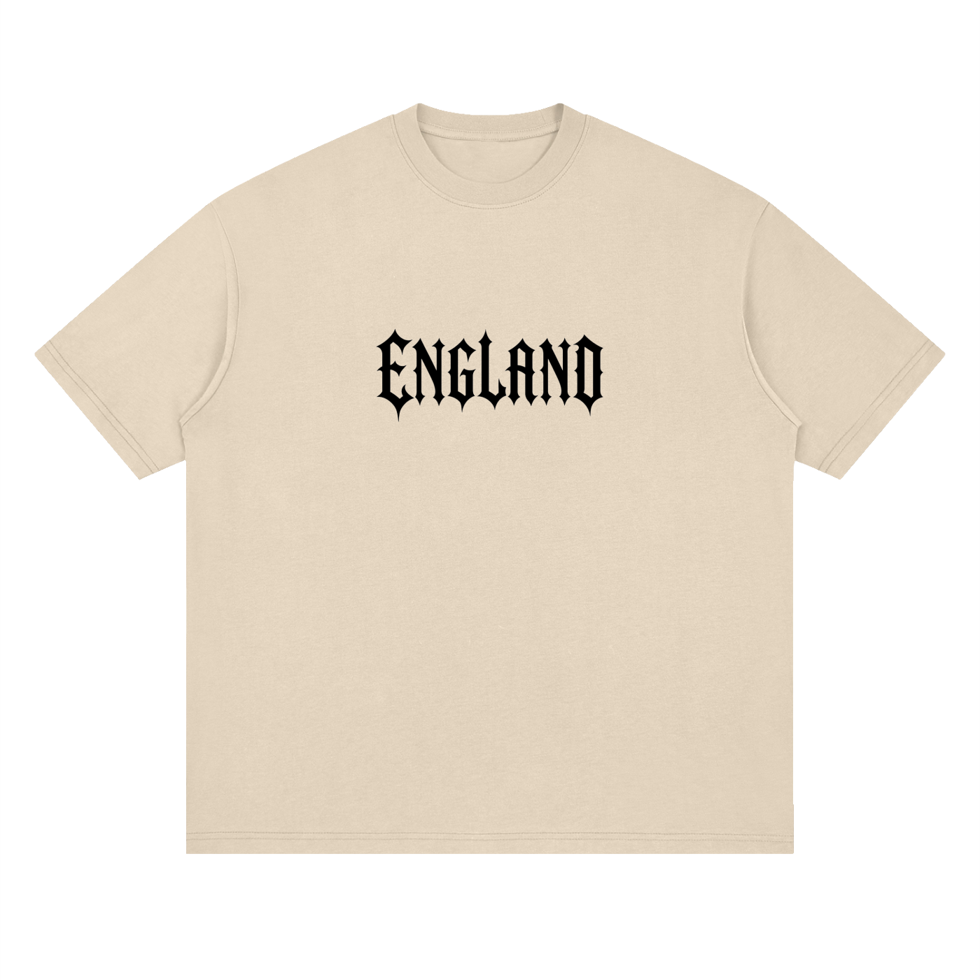 SHOPHOODIE ENGLAND Streetwear Loose Drop Shoulder T-Shirt