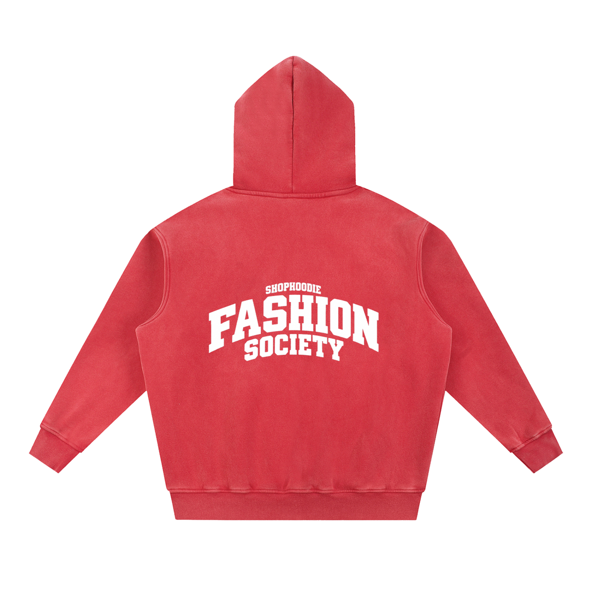 SHOPHOODIE® CAMPUS FASHION SOCIETY Fleece Oversized Hoodie — 355 GSM — view 12