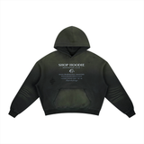SHOPHOODIE® Frayed Sunfade Boxy Fleece Hoodie Drop 02 & Drawstring Jogged Sweatpants Complete Set